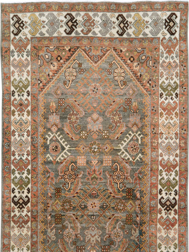 Antique Persian Malayer Runner, No.28718 - Gss