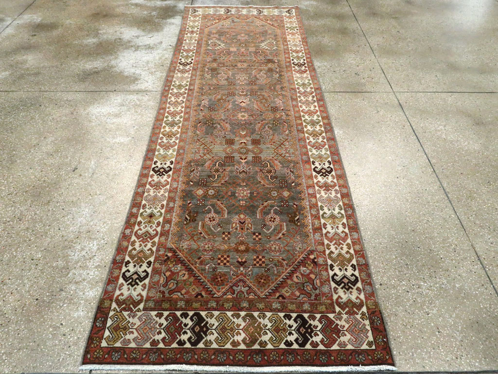 Antique Persian Malayer Runner, No.28718 - Gss