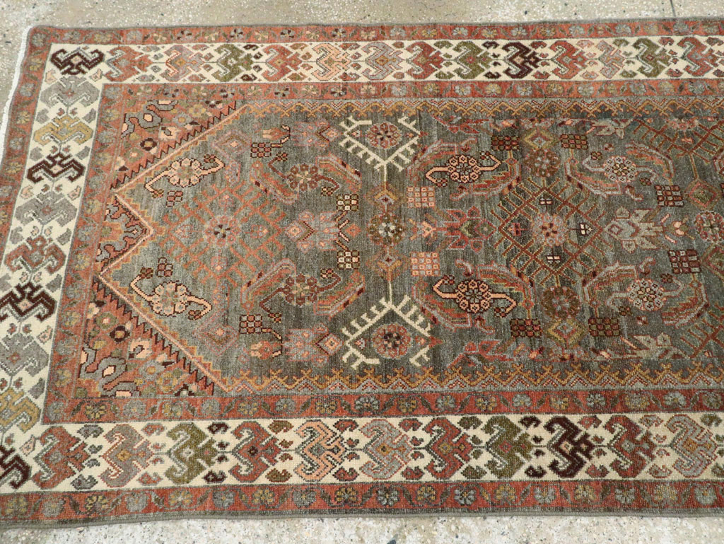 Antique Persian Malayer Runner, No.28718 - Gss