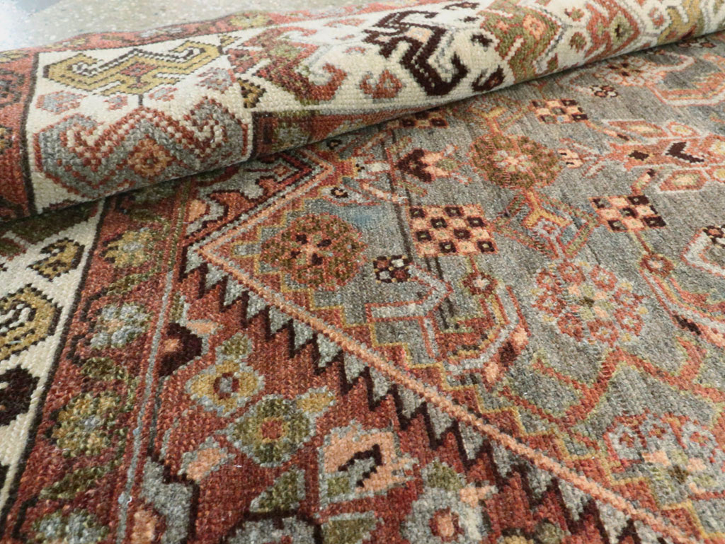 Antique Persian Malayer Runner, No.28718 - Gss