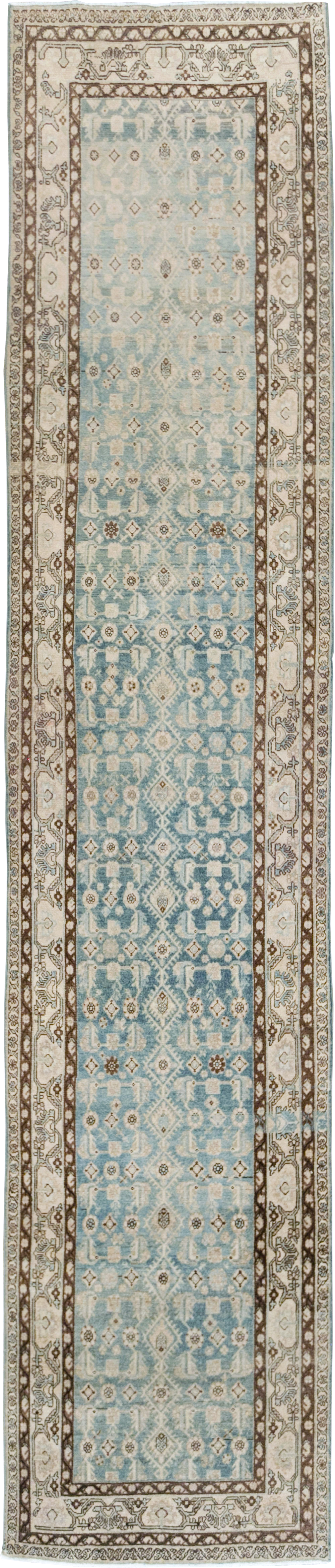 Vintage Persian Malayer Runner, No.28719 - Gss