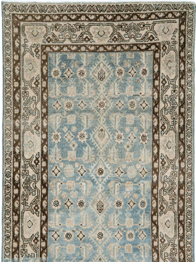 Vintage Persian Malayer Runner, No.28719 - Gss