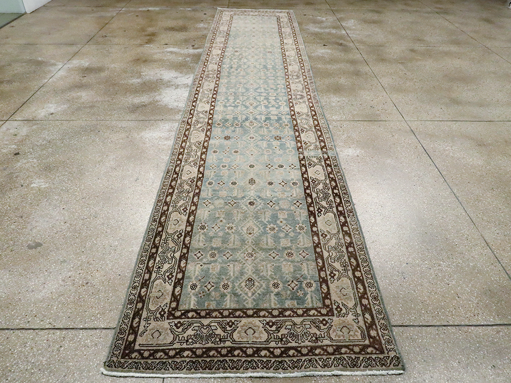 Vintage Persian Malayer Runner, No.28719 - Gss
