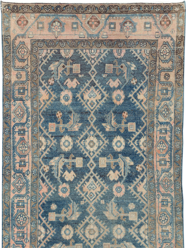 Vintage Persian Malayer Runner, No.28720 - Gss