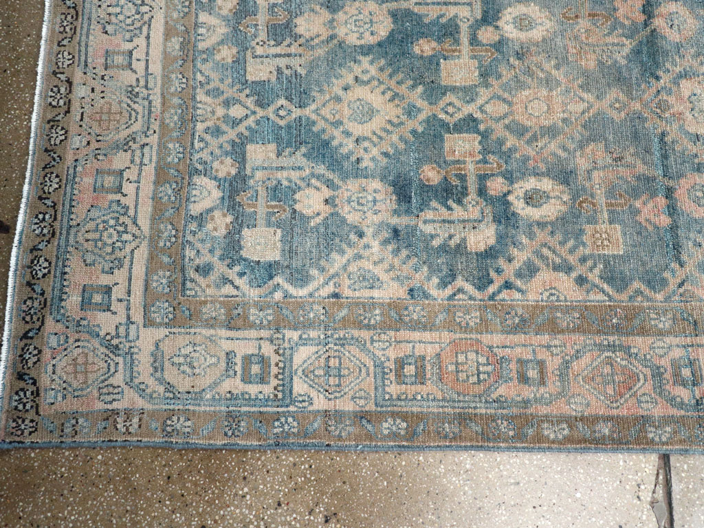 Vintage Persian Malayer Runner, No.28720 - Gss