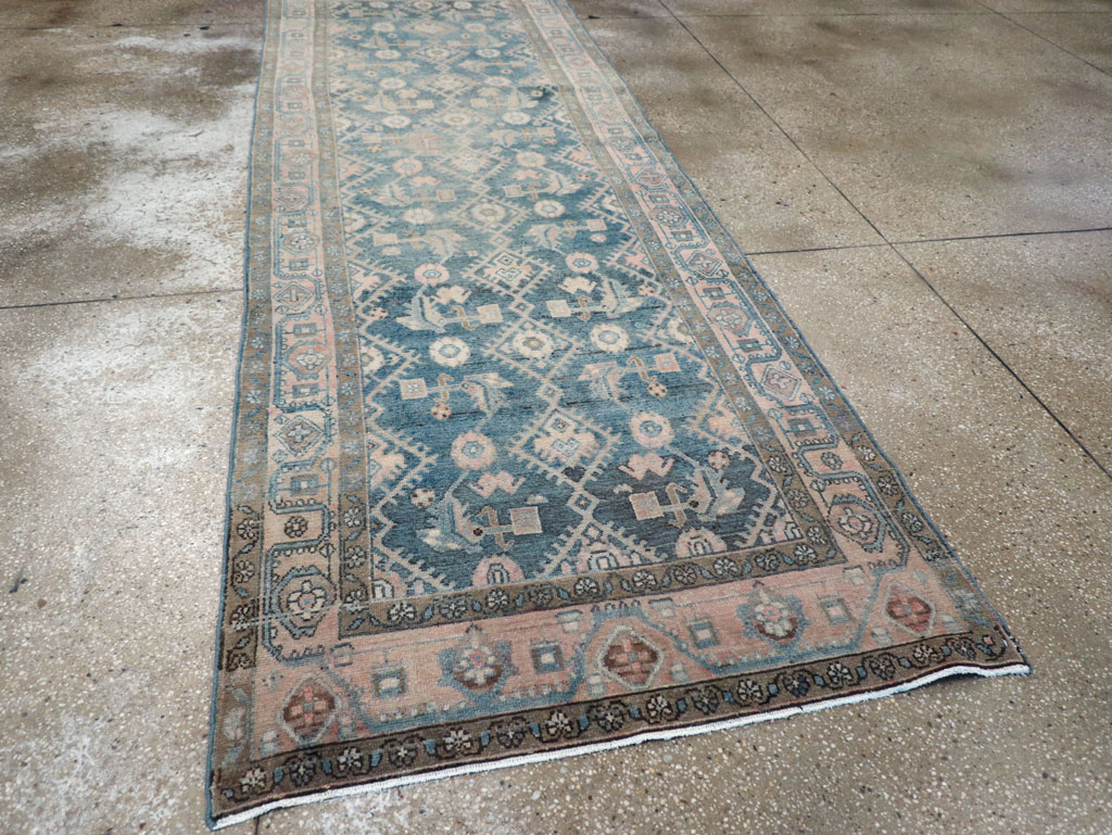 Vintage Persian Malayer Runner, No.28720 - Gss