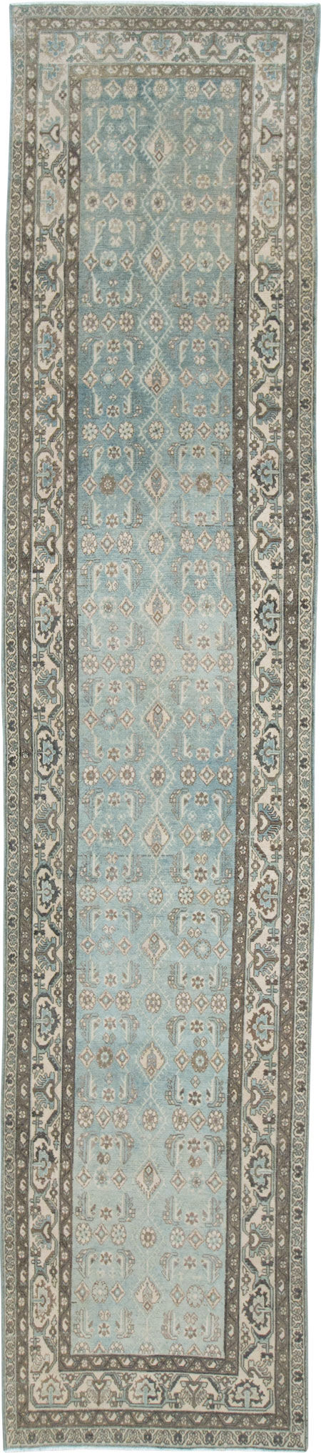 Vintage Persian Malayer Runner, No.28723 - Gss