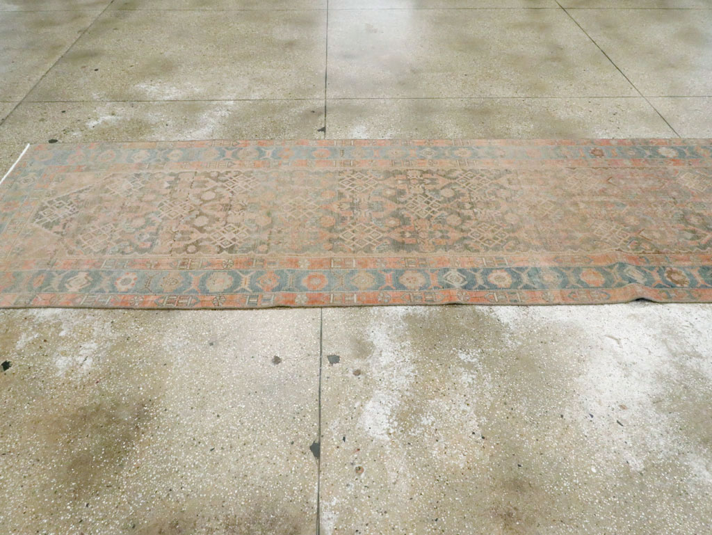 Vintage Persian Malayer Runner, No.28724 - Gss