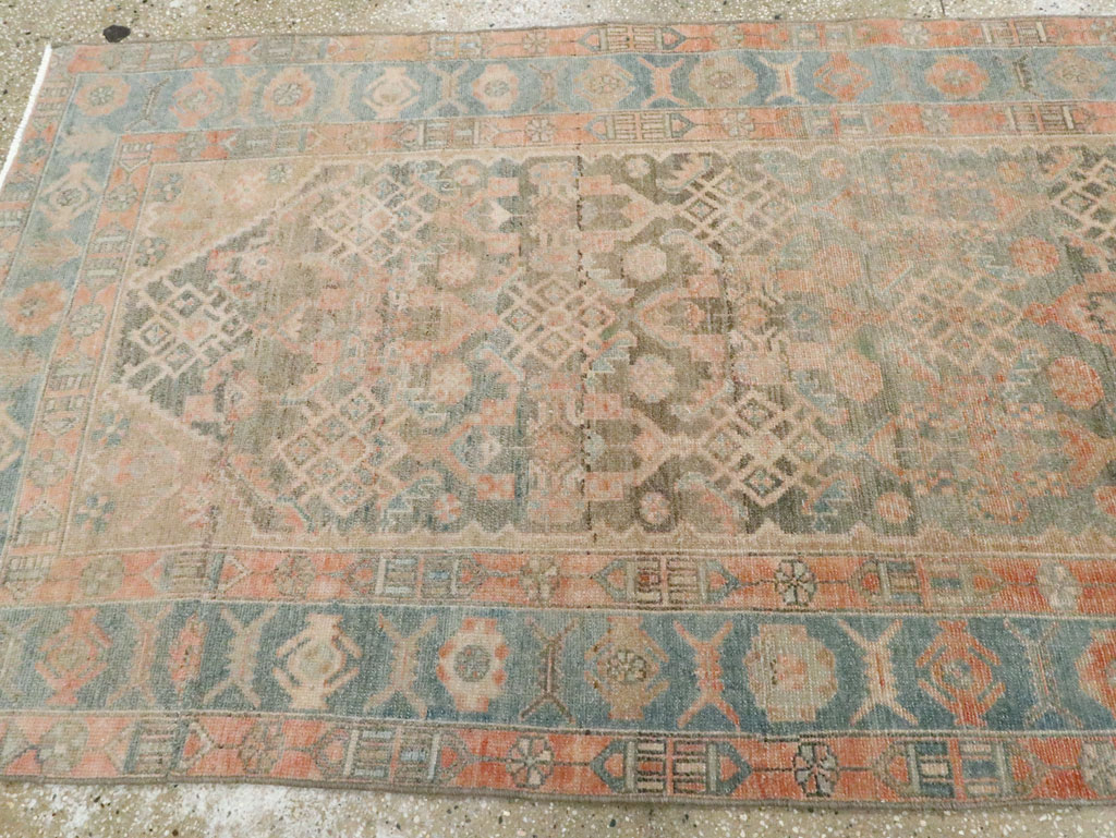 Vintage Persian Malayer Runner, No.28724 - Gss