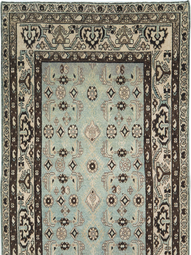 Vintage Persian Malayer Runner, No.28725 - Gss