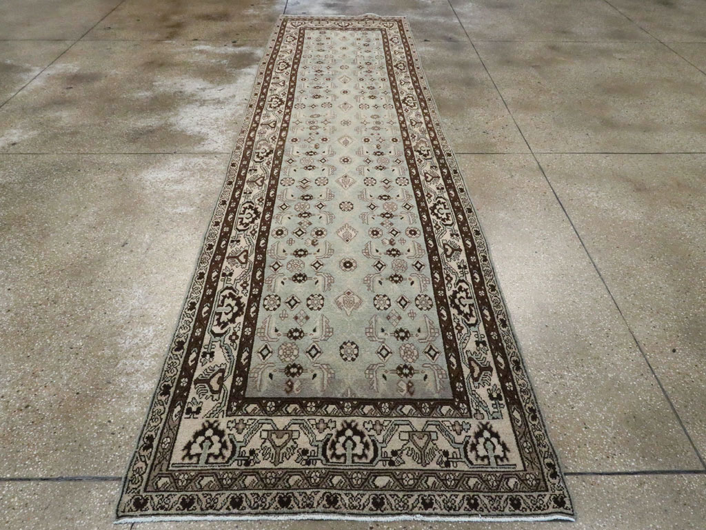 Vintage Persian Malayer Runner, No.28725 - Gss