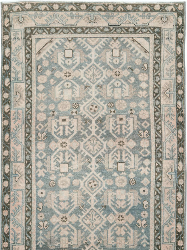 Vintage Persian Malayer Runner, No.28727 - Gss