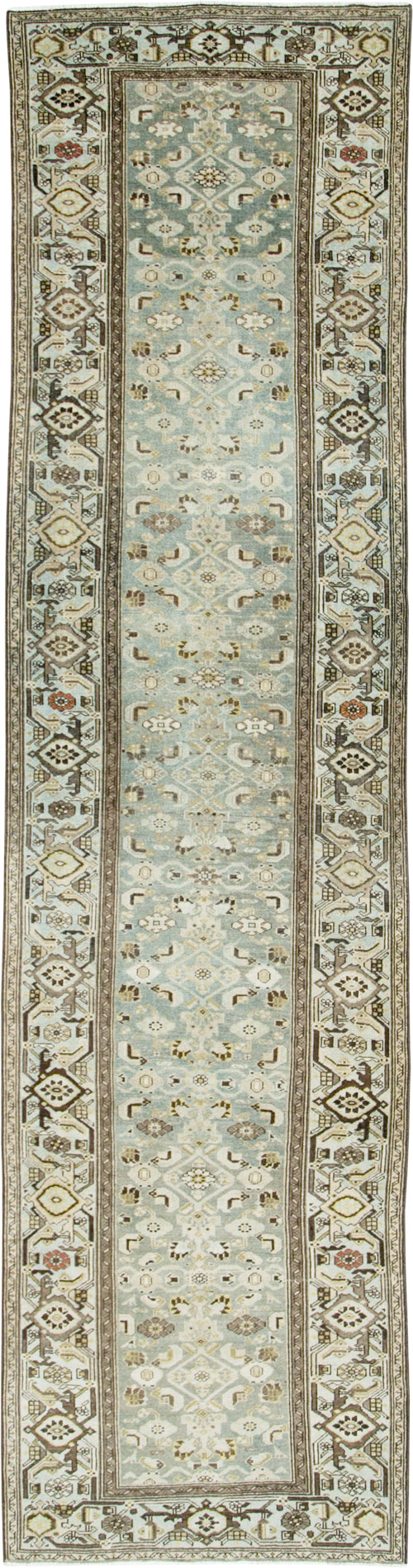 Antique Persian Malayer Runner, No.28728 - Gss