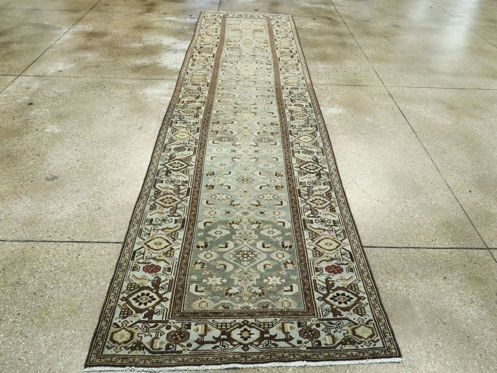 Antique Persian Malayer Runner, No.28728 - Gss