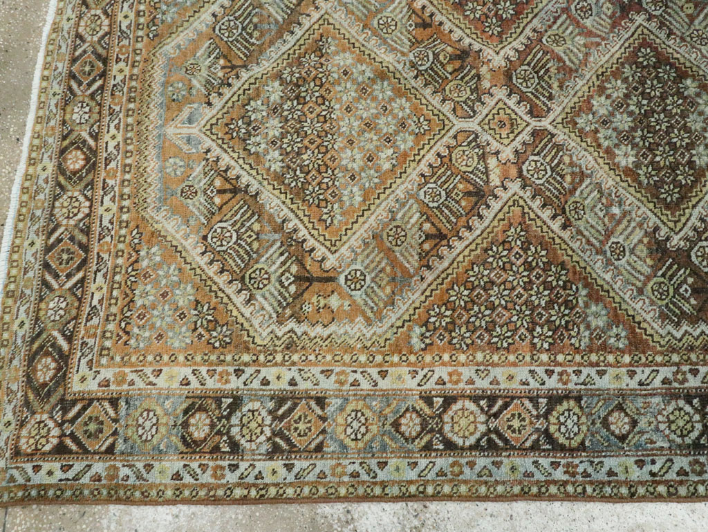 Antique Persian Afshar Small Room Size Carpet, No.28730 - Gss