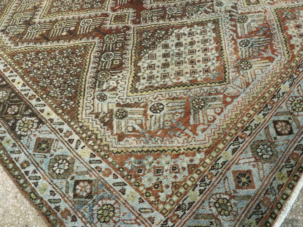 Antique Persian Afshar Small Room Size Carpet, No.28730 - Gss