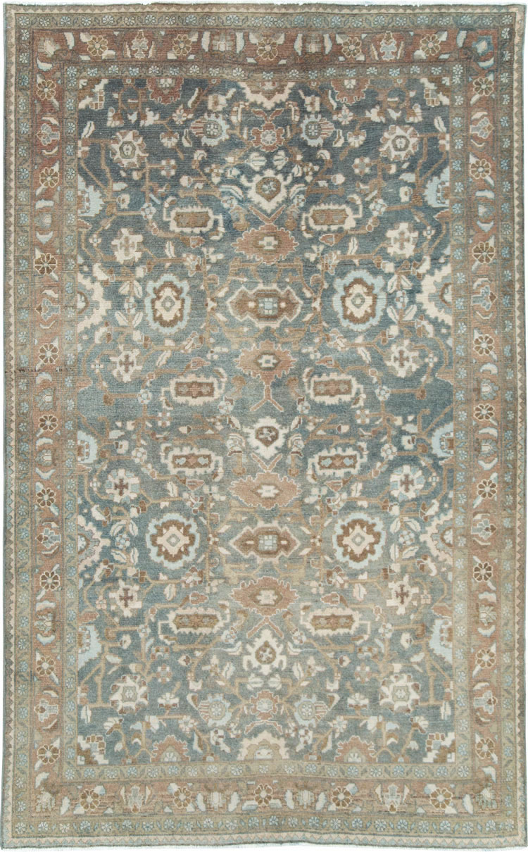 Vintage Persian Malayer Accent Rug, No.28732 - Gss