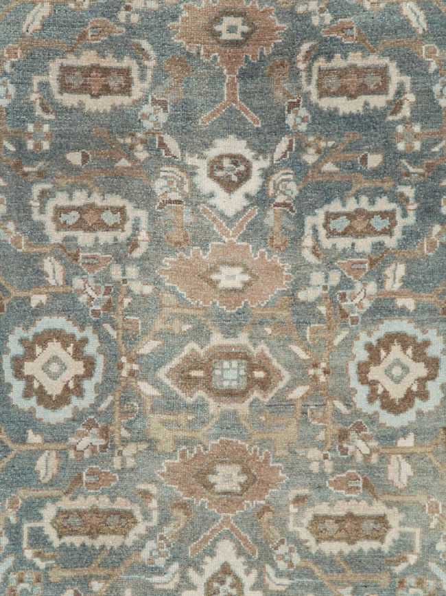 Vintage Persian Malayer Accent Rug, No.28732 - Gss