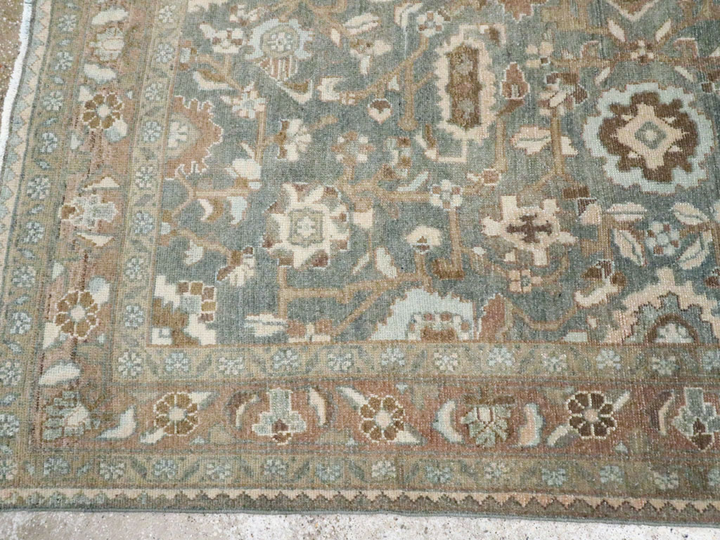 Vintage Persian Malayer Accent Rug, No.28732 - Gss
