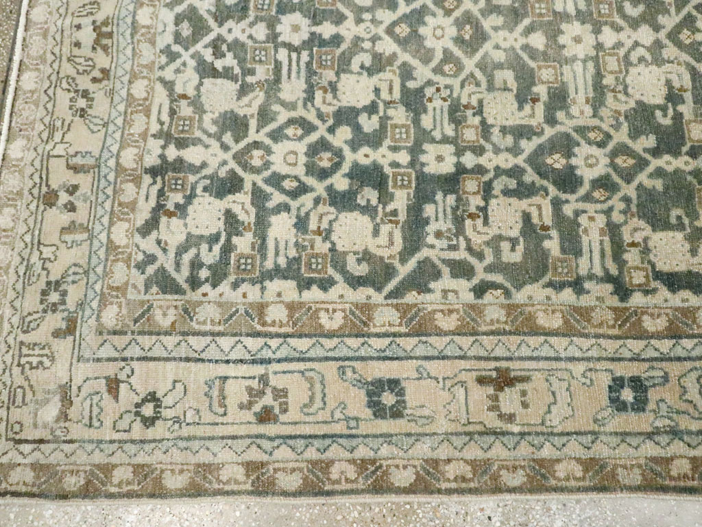 Vintage Persian Malayer Carpet, No.28736 - Gss