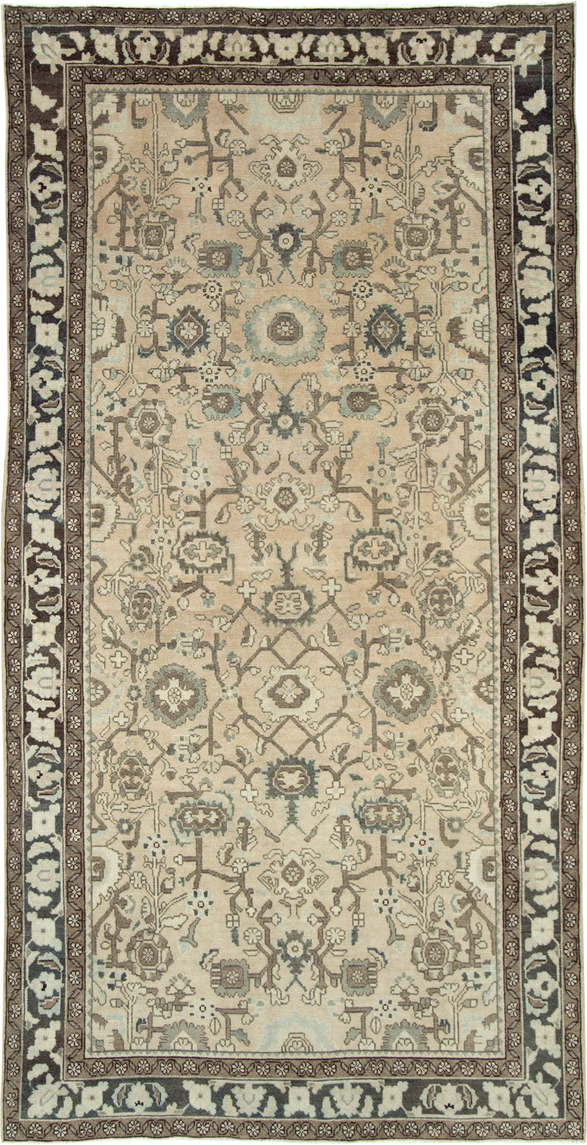 Vintage Persian Malayer Gallery Carpet, No.28740 - Gss