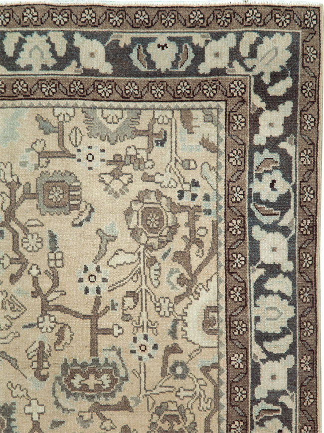 Vintage Persian Malayer Gallery Carpet, No.28740 - Gss