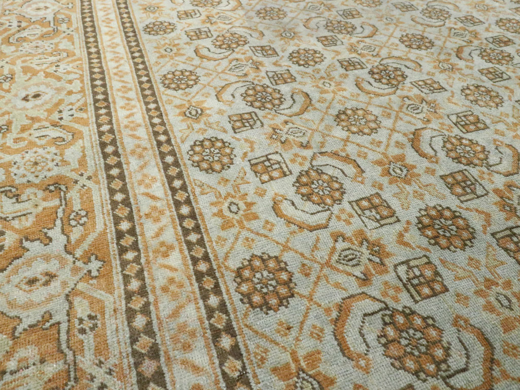 Vintage Persian Tabriz Carpet (Pair: 1 of 2), No.28741 - Gss