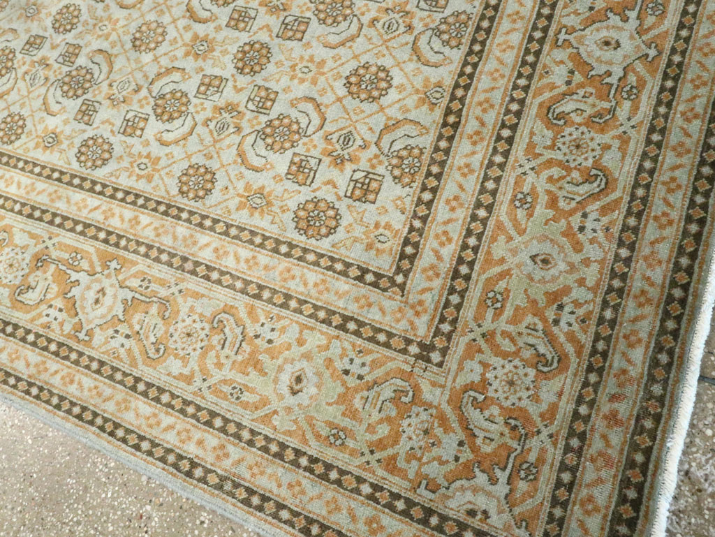 Vintage Persian Tabriz Carpet (Pair: 1 of 2), No.28741 - Gss
