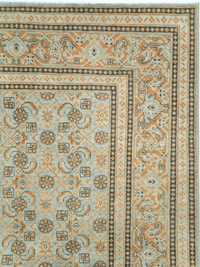Vintage Persian Tabriz Carpet , No.28742 - Gss
