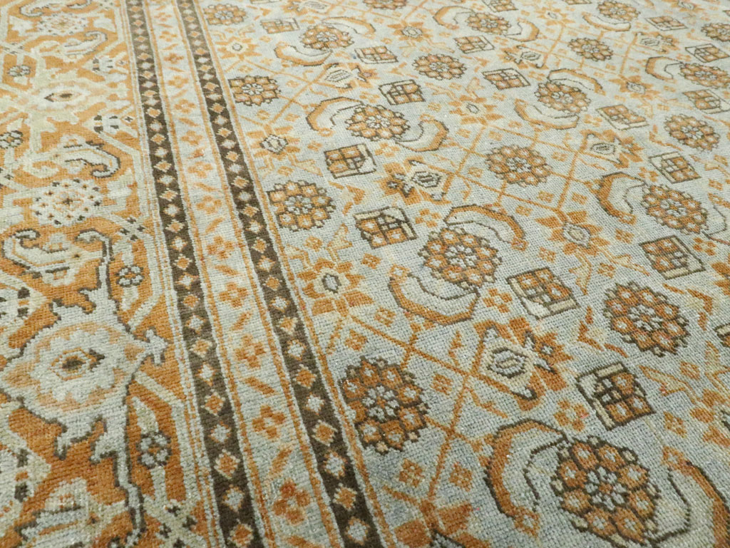 Vintage Persian Tabriz Carpet , No.28742 - Gss