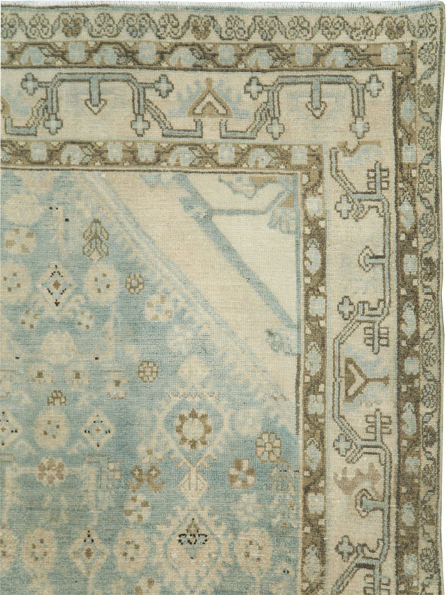 Vintage Persian Malayer Accent Carpet, No.28746 - Gss