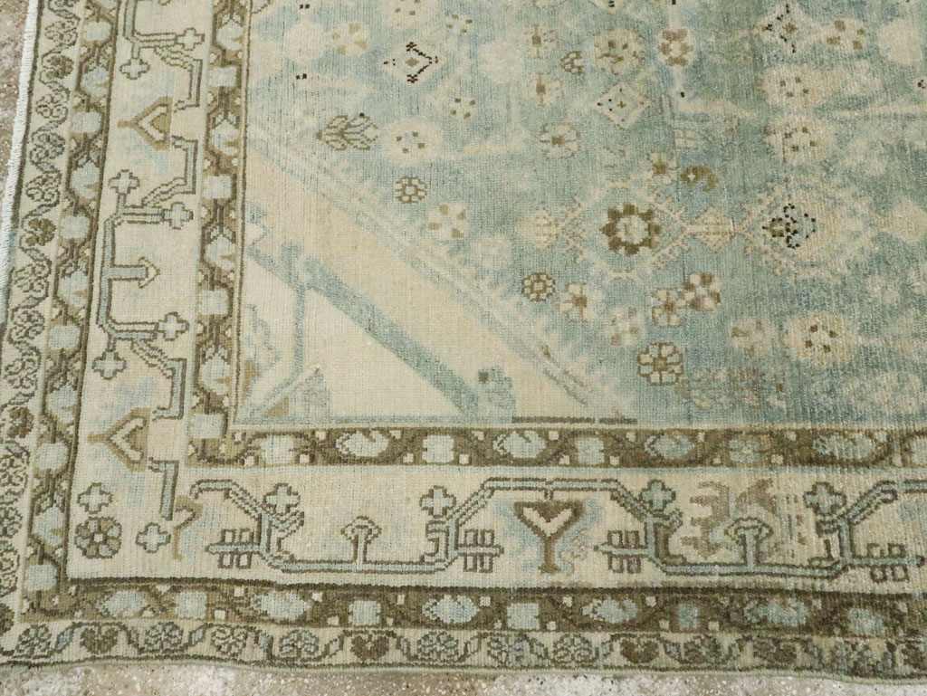 Vintage Persian Malayer Accent Carpet, No.28746 - Gss