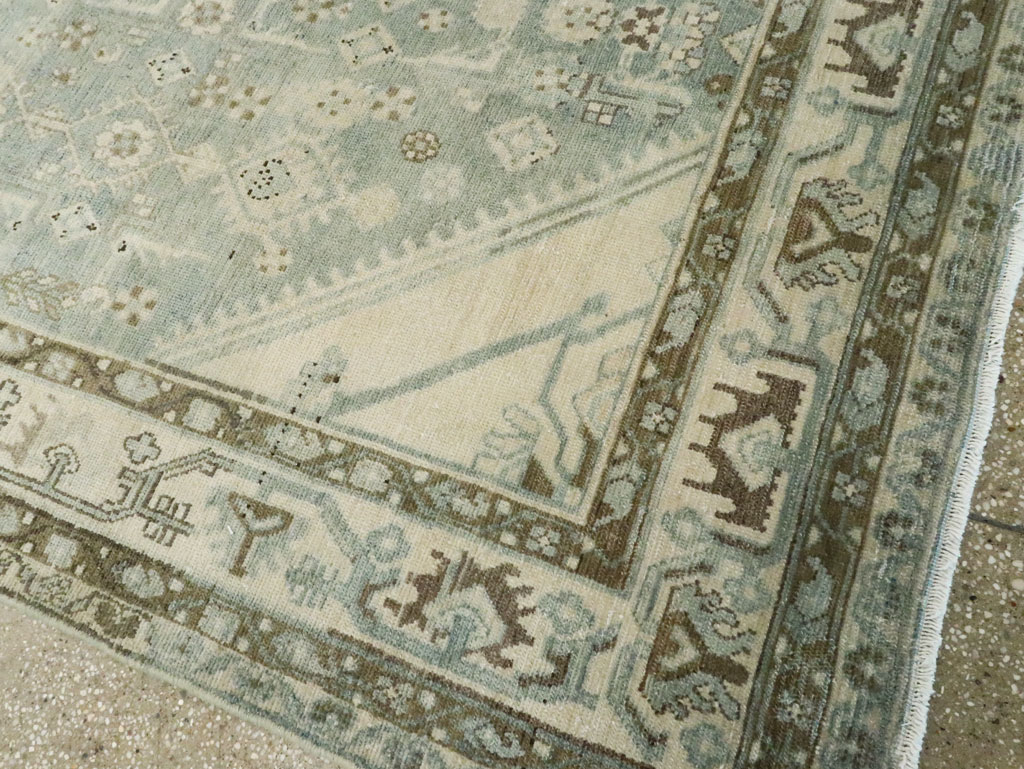 Vintage Persian Malayer Accent Carpet, No.28746 - Gss