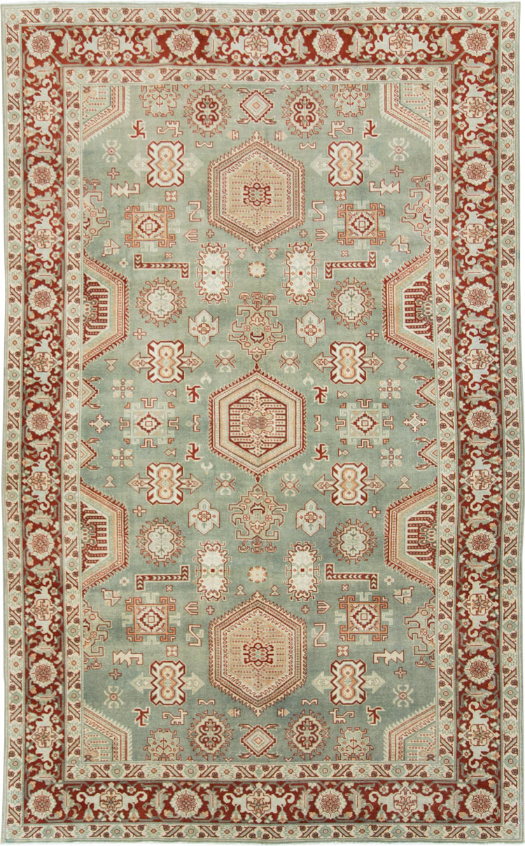 Vintage Persian Tabriz Carpet, No.28749 - Gss