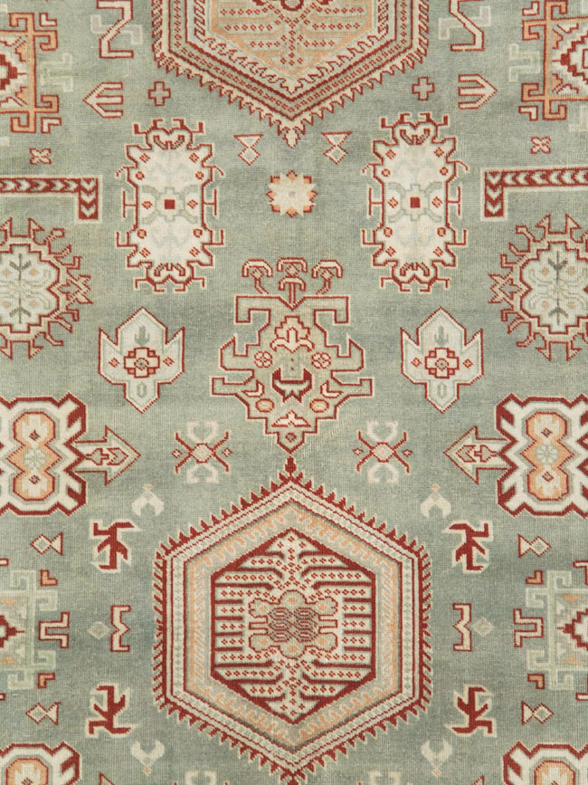 Vintage Persian Tabriz Carpet, No.28749 - Gss
