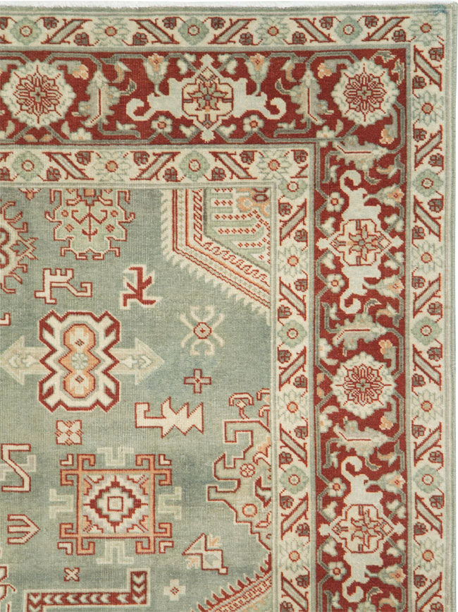 Vintage Persian Tabriz Carpet, No.28749 - Gss
