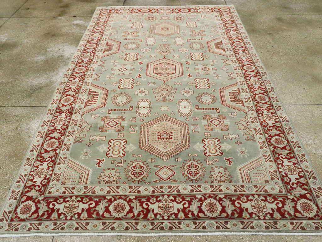 Vintage Persian Tabriz Carpet, No.28749 - Gss