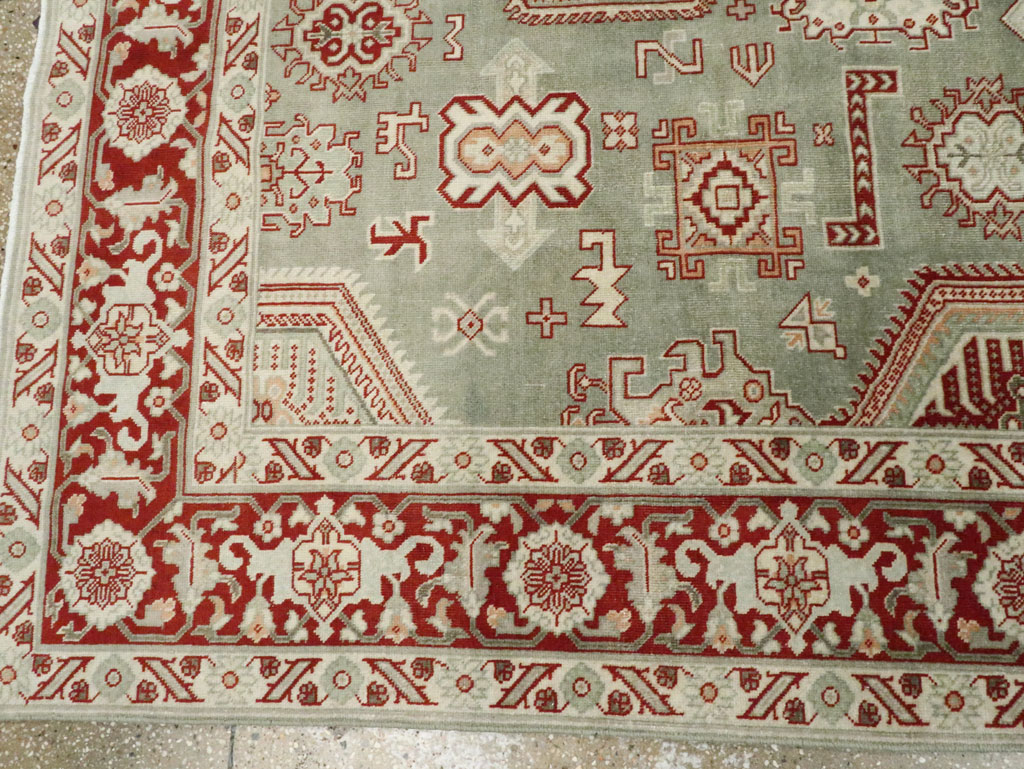 Vintage Persian Tabriz Carpet, No.28749 - Gss