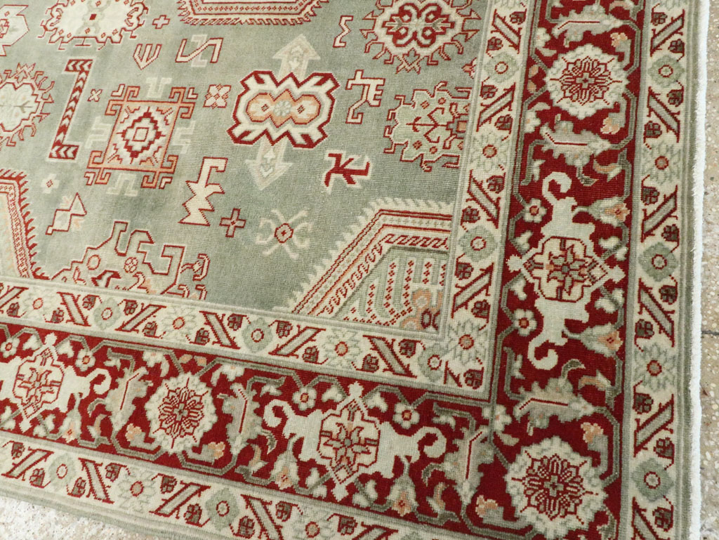 Vintage Persian Tabriz Carpet, No.28749 - Gss