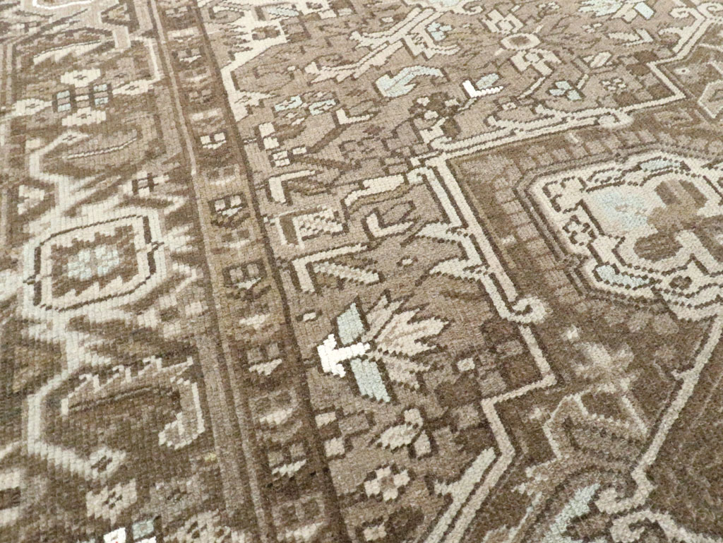 Vintage Persian Heriz Carpet, No.28750 - Gss