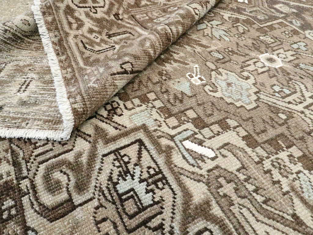 Vintage Persian Heriz Carpet, No.28750 - Gss