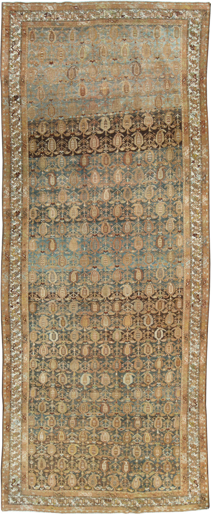 Antique Persian Malayer Large Gallery Carpet, No.28751 - Gss