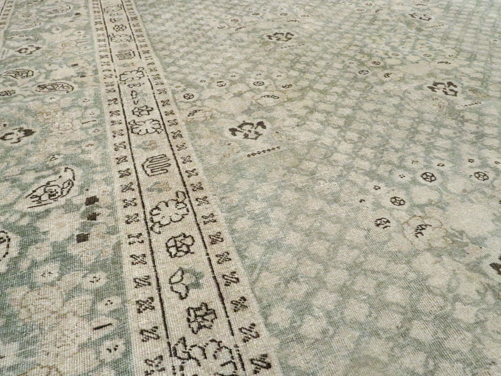 Vintage Persian Tabriz Carpet, No.28753 - Gss