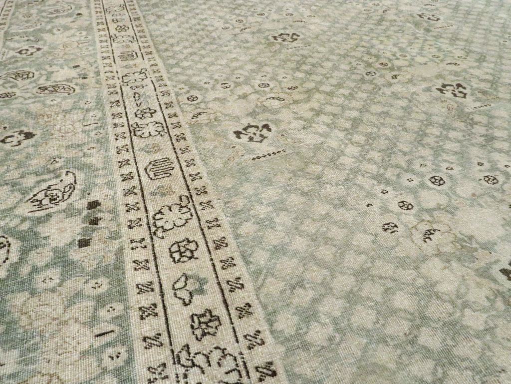 Vintage Persian Tabriz Carpet, No.28753 - Gss