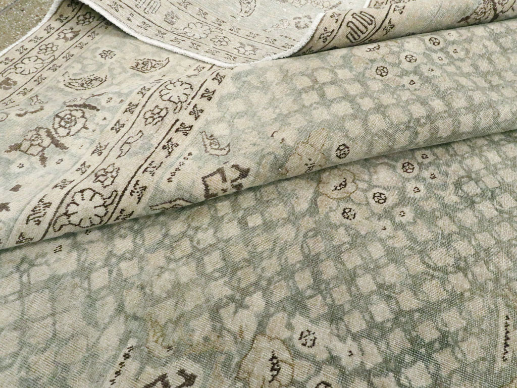 Vintage Persian Tabriz Carpet, No.28753 - Gss