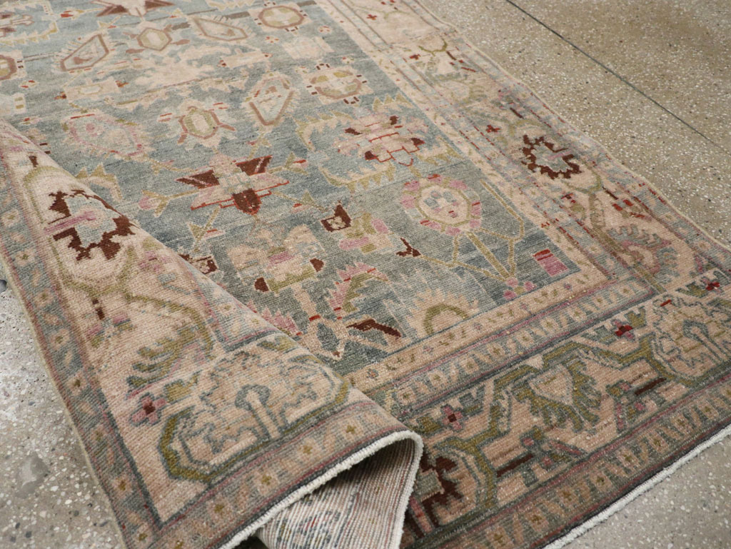 Vintage Persian Malayer Accent Rug, No.28757 - Gss
