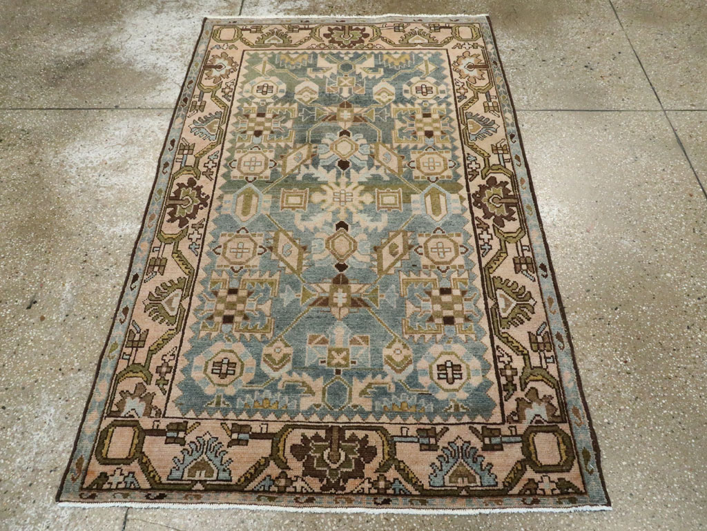 Vintage Persian Malayer Rug, No.28759 - Gss