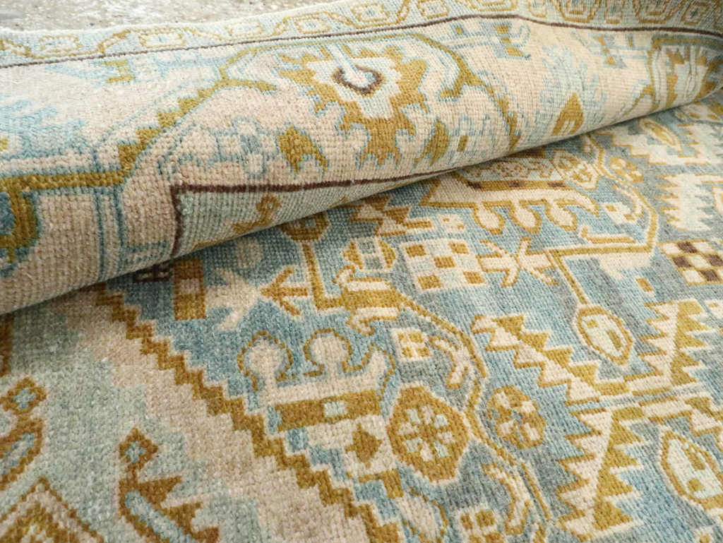 Vintage Persian Malayer Accent Rug, No.28763 - Gss