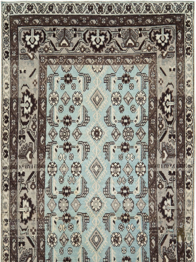 Vintage Persian Malayer Long Runner (Pair: 2 of 2), No.28764 - Gss