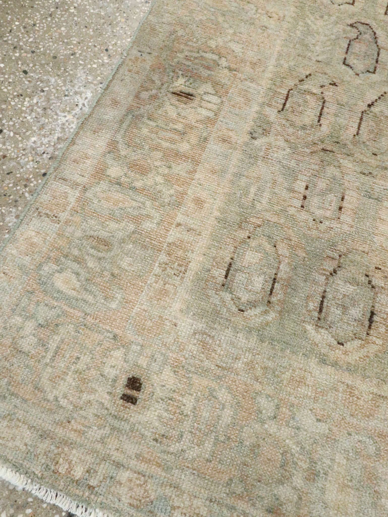 Vintage Persian Malayer Throw Rug, No.28765 - Gss